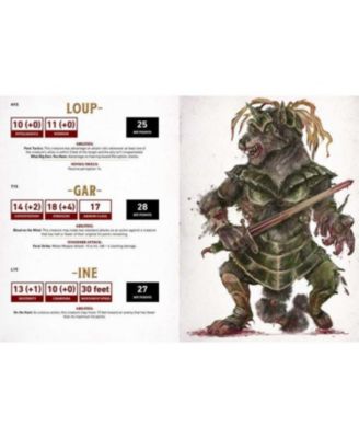 the Dungeon master Random Monster Generator: A Mix-and-Match RPG Flipbook by Jef Aldrich