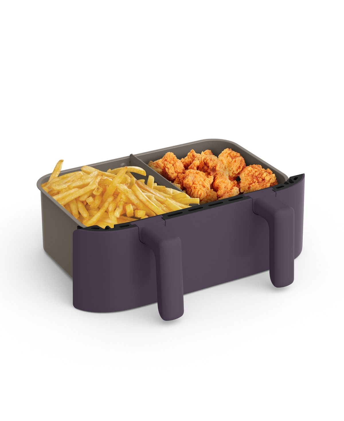 Bella Trizone 4-qt. Extra-large Nonstick Air Fryer In Plum