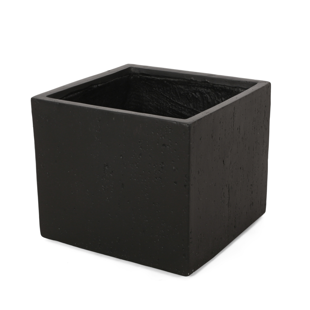 Streamdale Furniture Sleek Square Cast Stone Planter: Elevate Your Outdoor Oasis