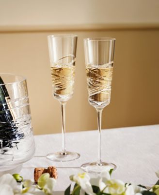 Aran Flute Glasses, Set of 2