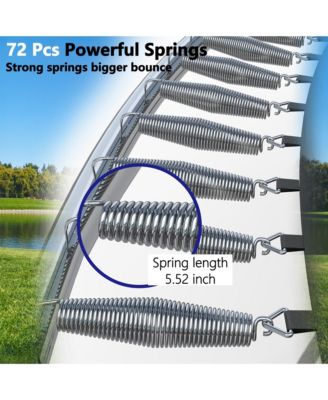 12ft Trampoline with Enclosure & Ladder