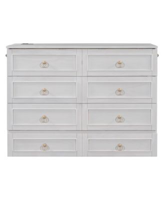 Murphy Bed with Large Drawers