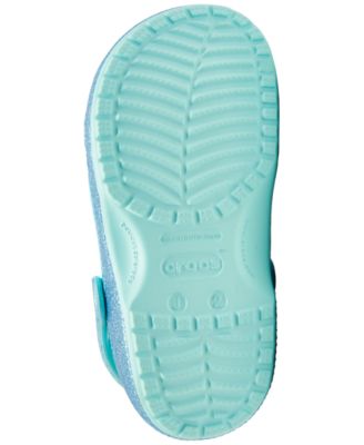 x Frozen Little Girls Elsa Classic Clogs from Finish Line