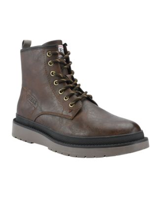 Guess Mens Boots Sz 12 Brown Lace Up Citizen Fashion Boot GMCitizen 2-R Faux Fur Guess | Shoes | Guess Mens Boots Sz 2 Brown Lace Up Citizen  main image 4
