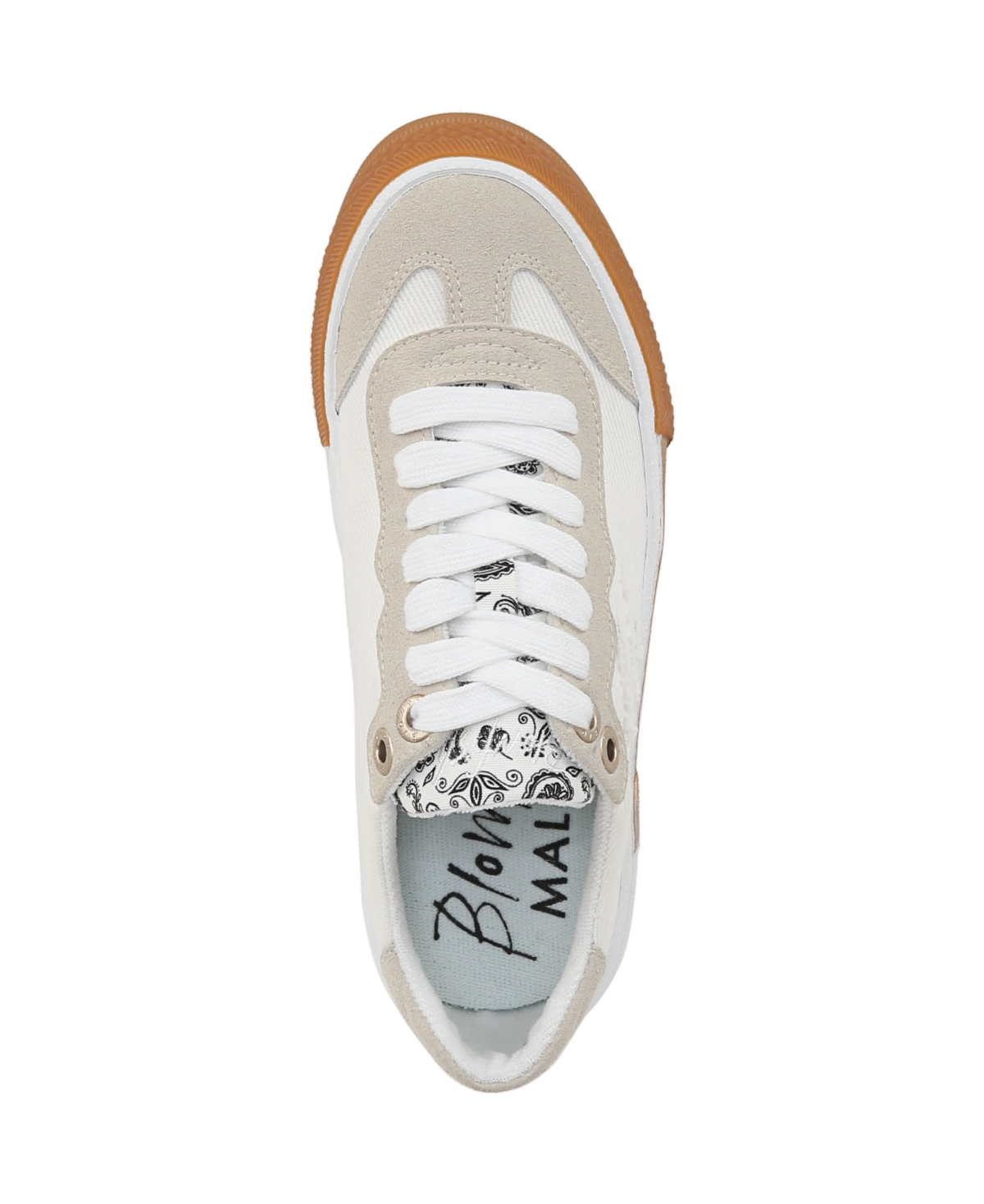Blowfish Malibu Women's Wildcard Lace Up Platform Sneakers -Faux Suede