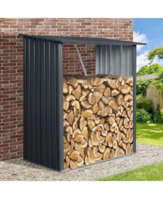 3ft x 5ft Metal Firewood Rack