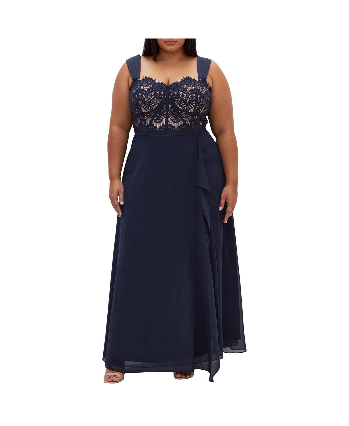City Chic Plus Size Sweet Evie Maxi Dress