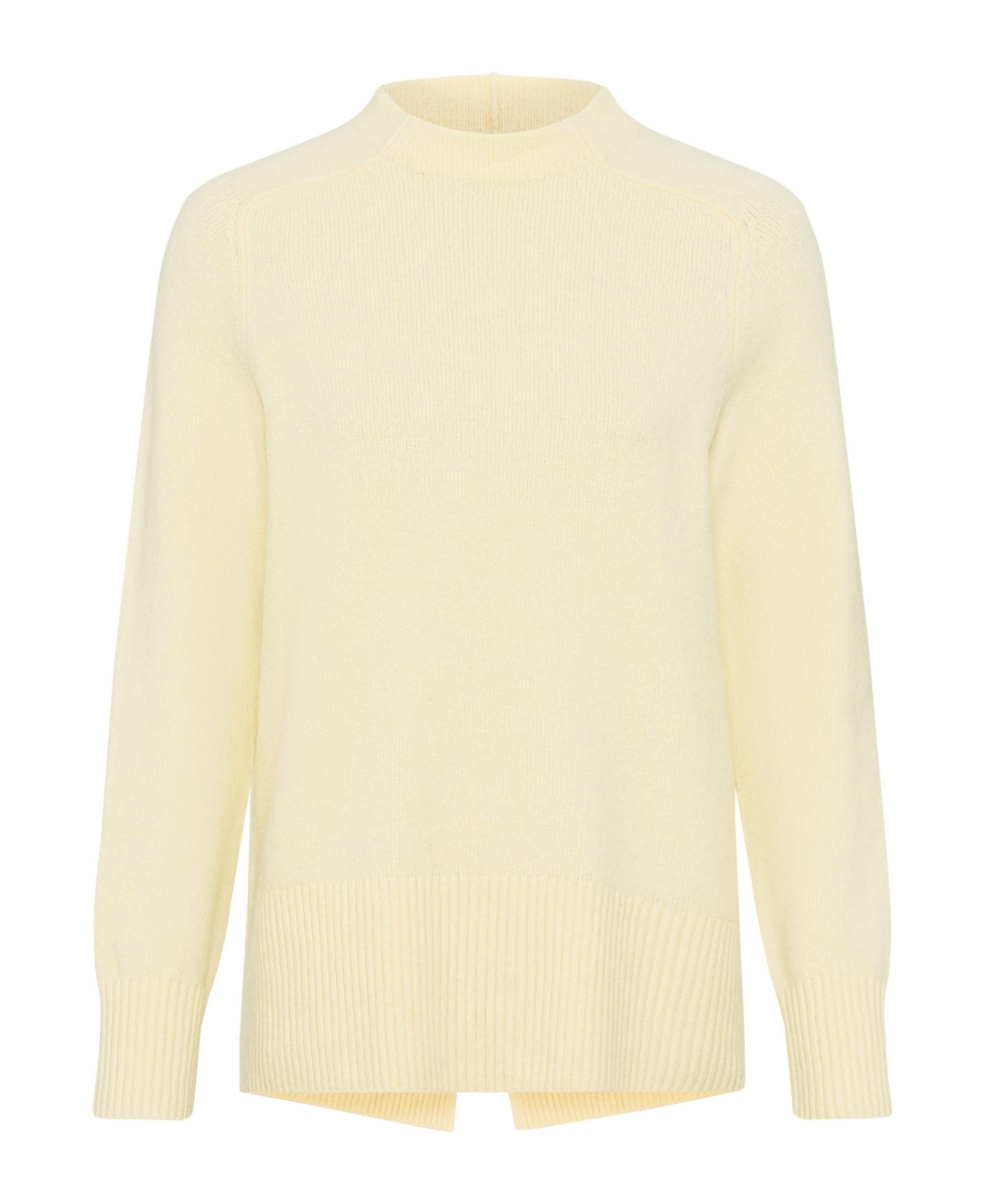 Olsen Women's Long Sleeve Funnel Neck Pullover