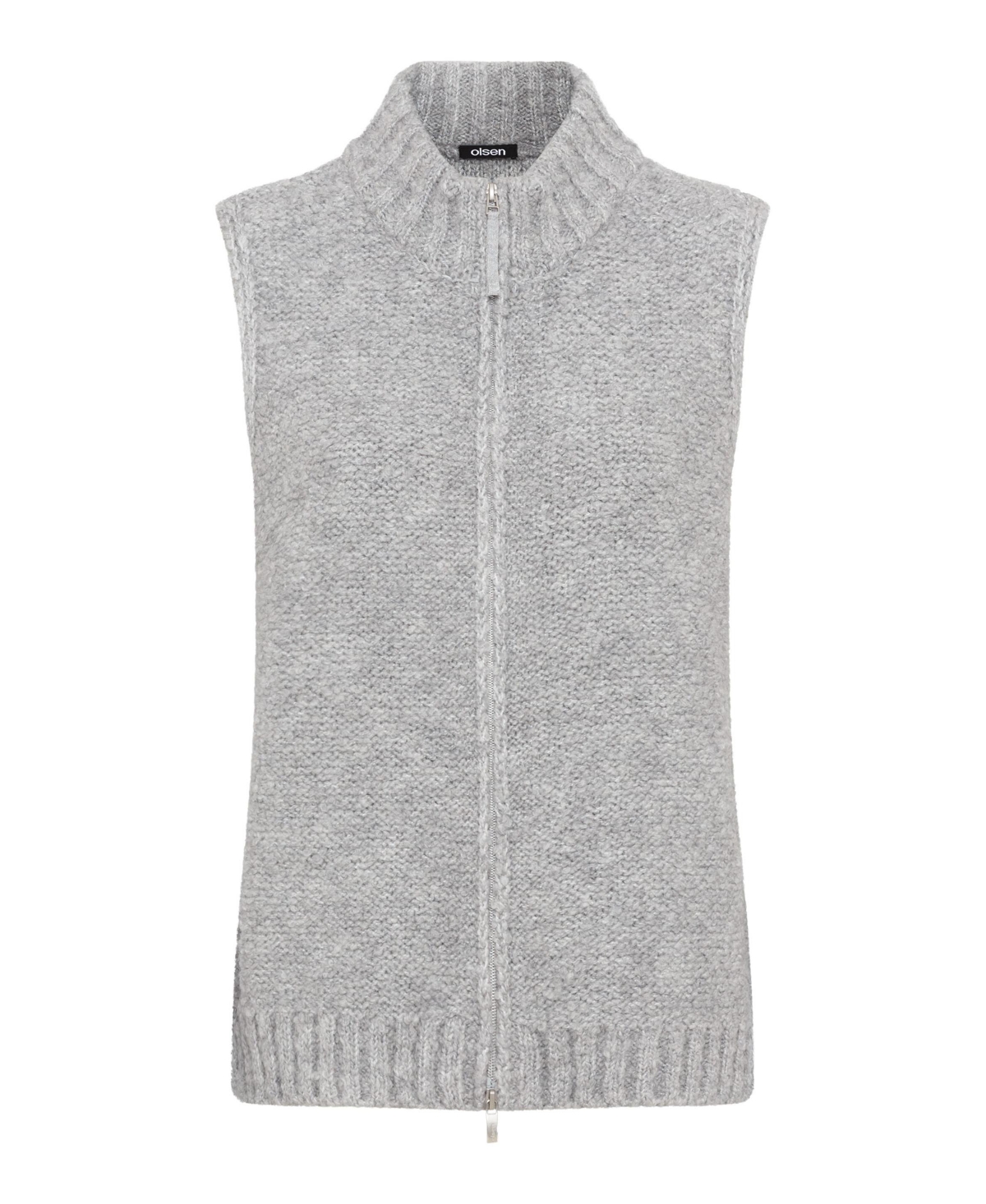 Olsen Women's Sleeveless Chunky Sweater Vest