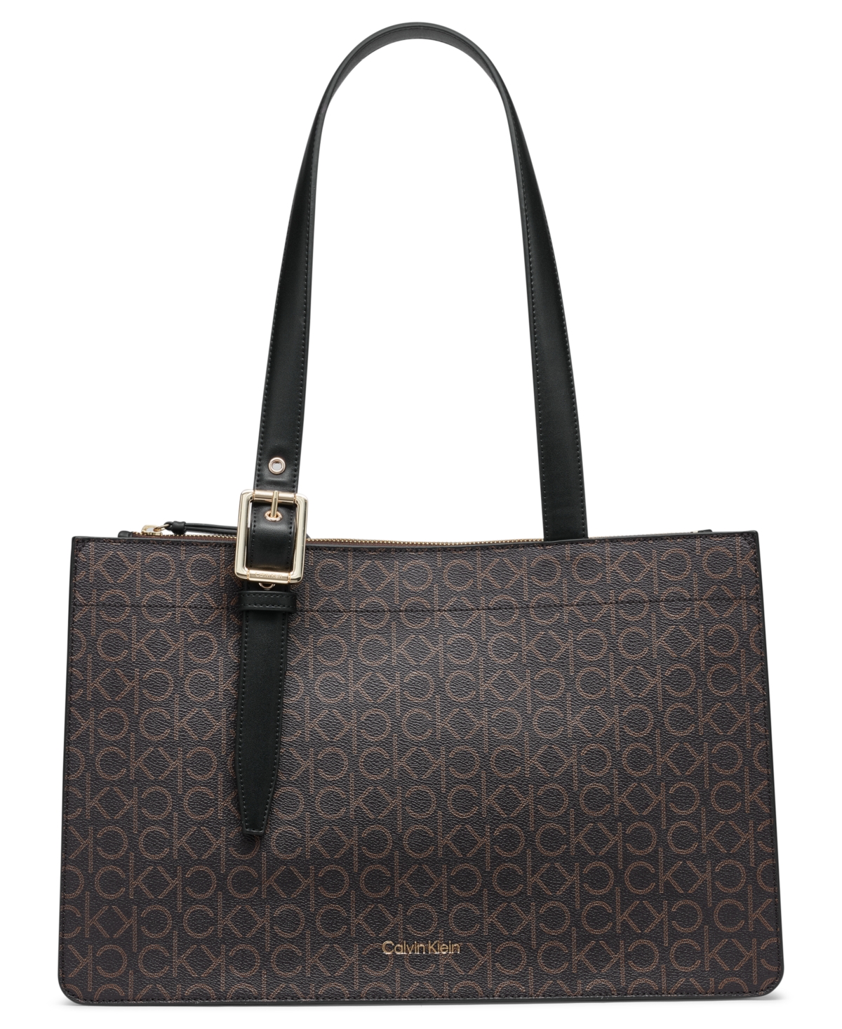 Havana Signature Tote - Brown Khk/Blk