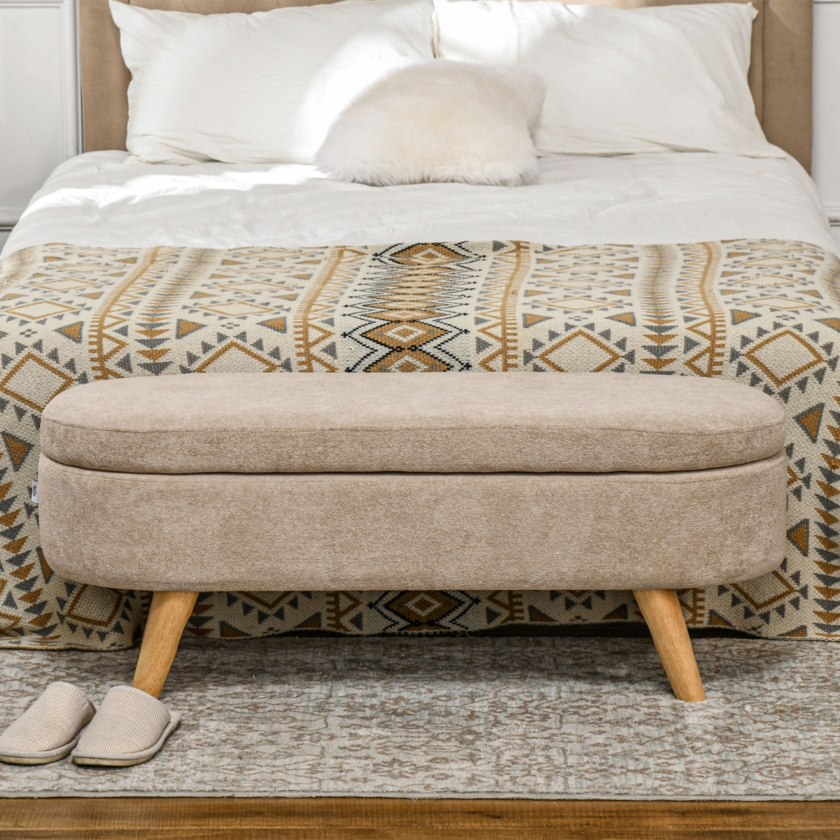 Streamdale Furniture Storage Ottoman Bench, 43.3