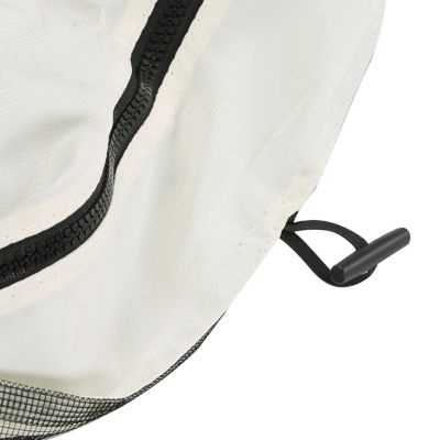 12' x 12' Universal Replacement Mesh Sidewall Netting for Patio Gazebos and Canopy Tents with Zippers, (Sidewall Only), Cream