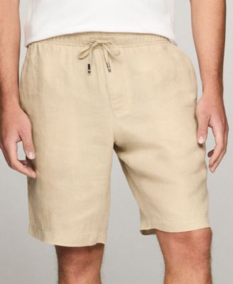 Tommy Hilfiger - Men's Relaxed-Fit Linen Shorts