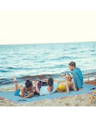 10' x 5' Floating Mat, 3-Layer Lily Pad Swimming Pool Floating Water Mat, Thick and Durable Water Activities Mat for Lake, Oceans