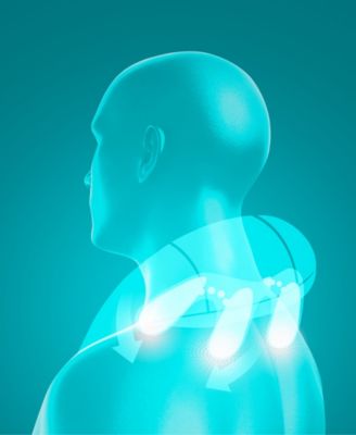 Hands Free Kneading Neck Shoulder Massager with Heat