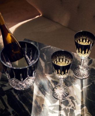 Lismore Black Medium Goblet 11.5 oz, Set of 2