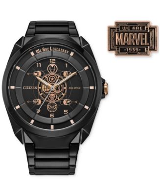 Citizen Eco-Drive Men's Marvel Legends 85th Anniversary Black-Tone
