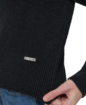 Petite Pullover Polo Sweater