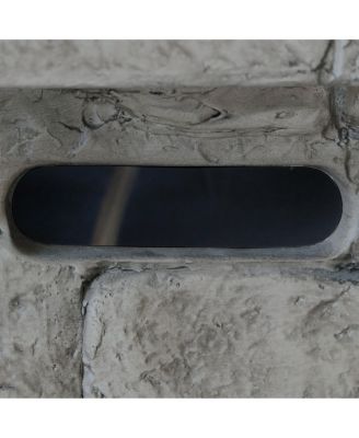 30" Outdoor Square Mgo Propane Fire Pit - 40,000 Btu