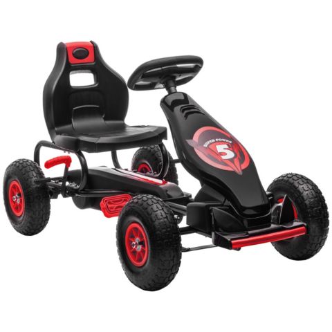 Детская игрушка Streamdale Furniture Adjustable Ergonomic Pedal-Powered Go Kart, 110 lbs. Capacity, 5–12 лет
