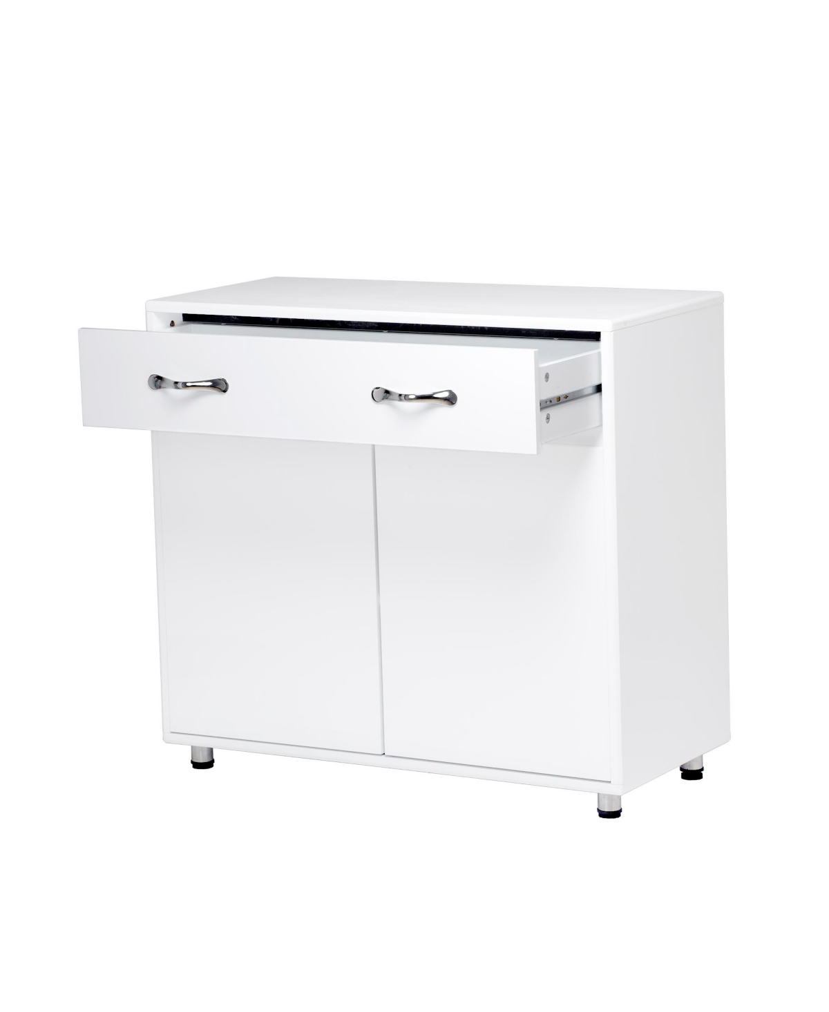 Slickblue Two-Door Side Table for Stylish Storage and Functional Home Decor