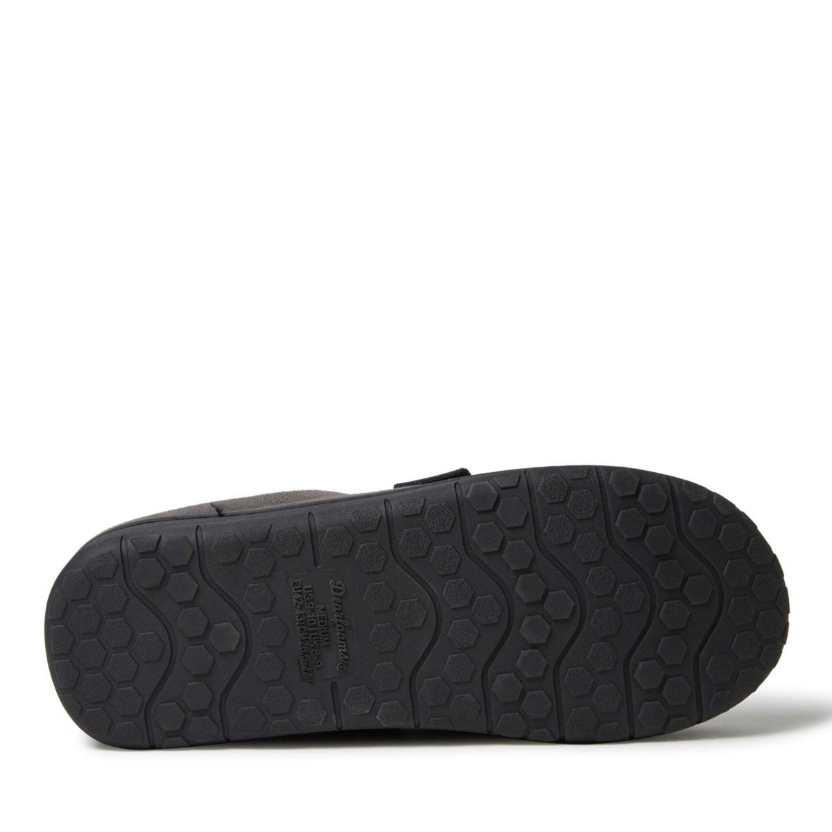 Мужские Dearfoams Men's Brendan Perforated Moccasin Toe Clog House Shoe Slipper — фото 5