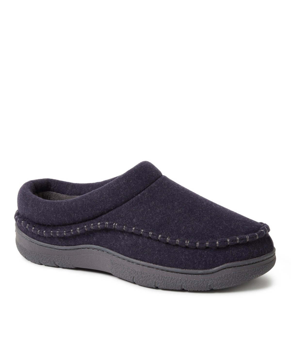 Мужские Dearfoams Men's Thompson Wool Blend Clog Slipper — фото 1