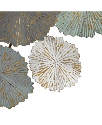 Metal Flowers Modern Wall Decor