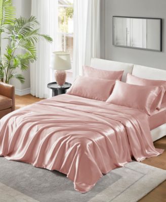 Satin Luxury 4-Pc. Sheet Set, Twin