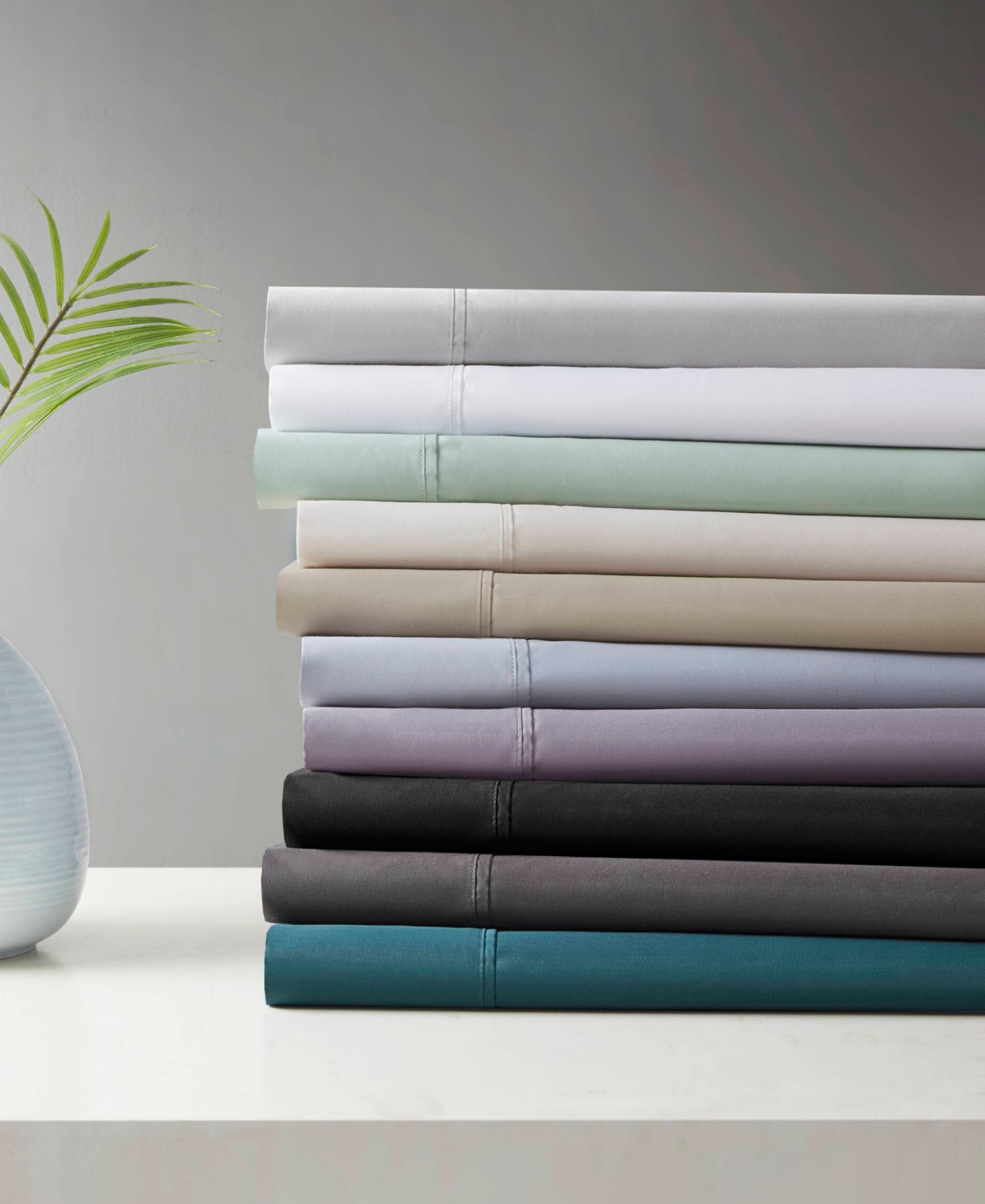 Beautyrest Cooling 600 Thread Count Cotton Blend 4-pc. Sheet Set, Queen In Black