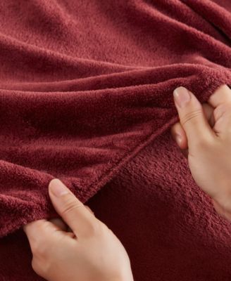 Soloft Plush Micro-Fleece 4-Pc. Sheet Set, Queen