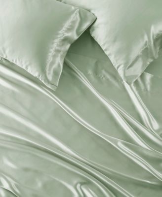 Satin Luxury 4-Pc. Sheet Set, Twin