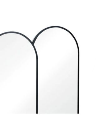 Triple Arch Framed Wall Mirror