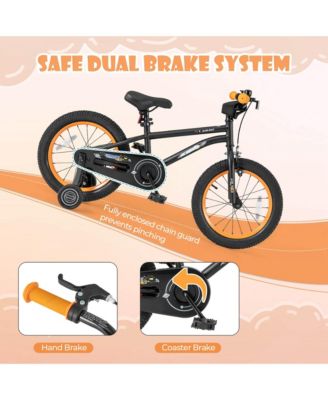 16-Inch Kid s Bike for 4-7 Years Old with Adjustable Saddle & Anti-slip Handlebar