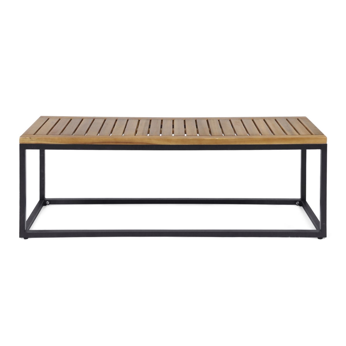 Modern Acacia Wood Bench: Chic And Elegant Outdoor Retreat