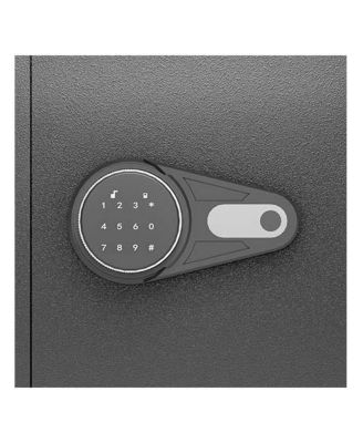 Depository Drop Safe, Front Drop Slot Lock Box with Digital Combination and Anti-Fishing, Silent Deposit Safe Box, Security Money Safe for Cash Slips Expense Business Office Home