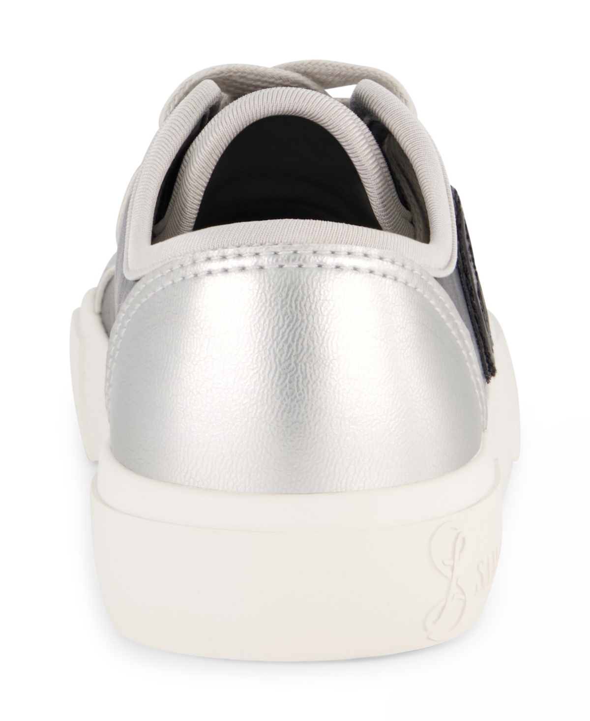 Sam & Libby Little And Big Girls Davie Dina Court Lace Up Sneaker In Black