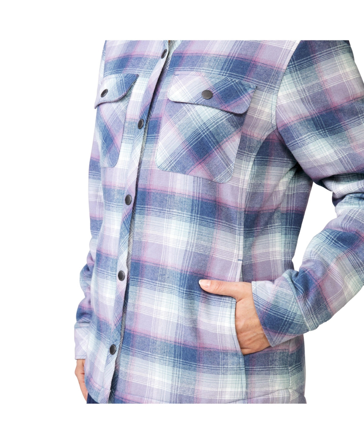 Free Country Women's Koshi Adirondack Flannel Shirt Jacket