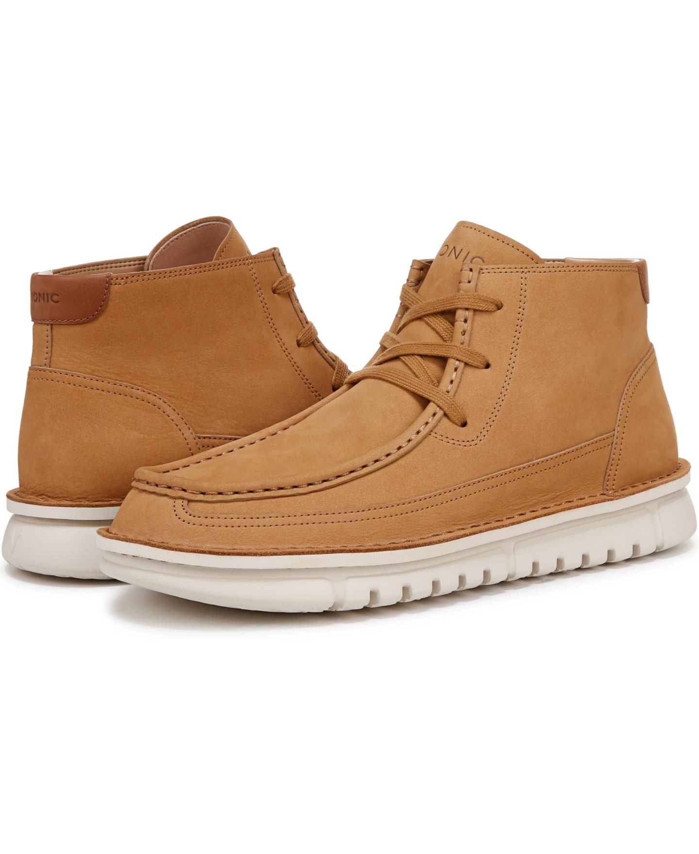 Мужские ботинки Vionic Uptown Chukka, цвет: Светлый коричневый — фото 3