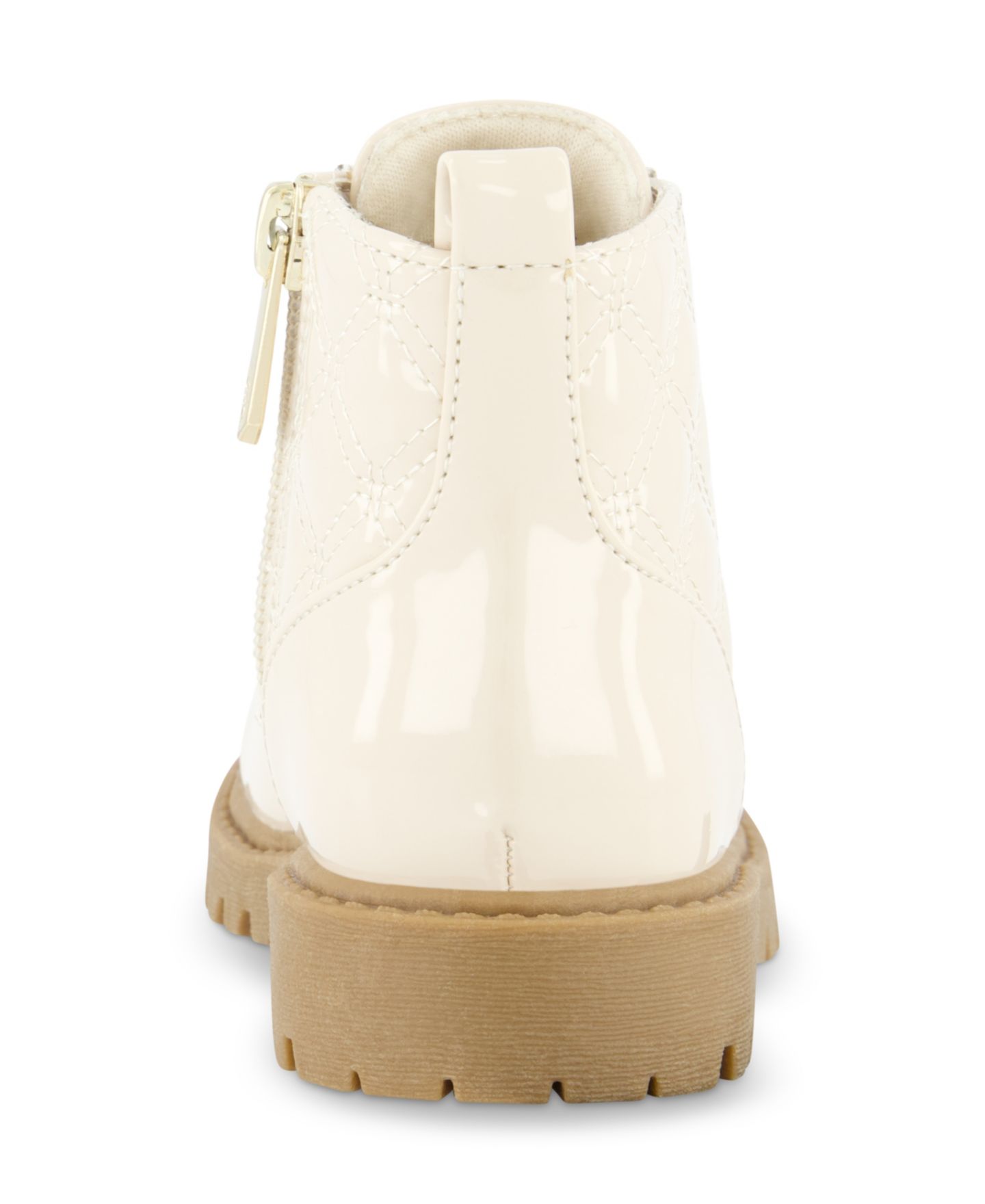 Ботинки Sam and Libby Jada Alice Ankle Classic Moto Boot для девочек-малышей, цвет: Чёрный лаковый — фото 12
