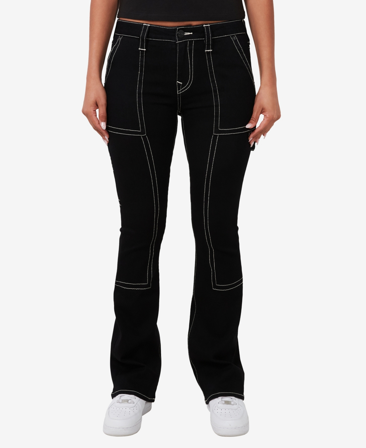TRUE RELIGION WOMEN'S CARPENTER BECCA BOOTCUT JEAN 