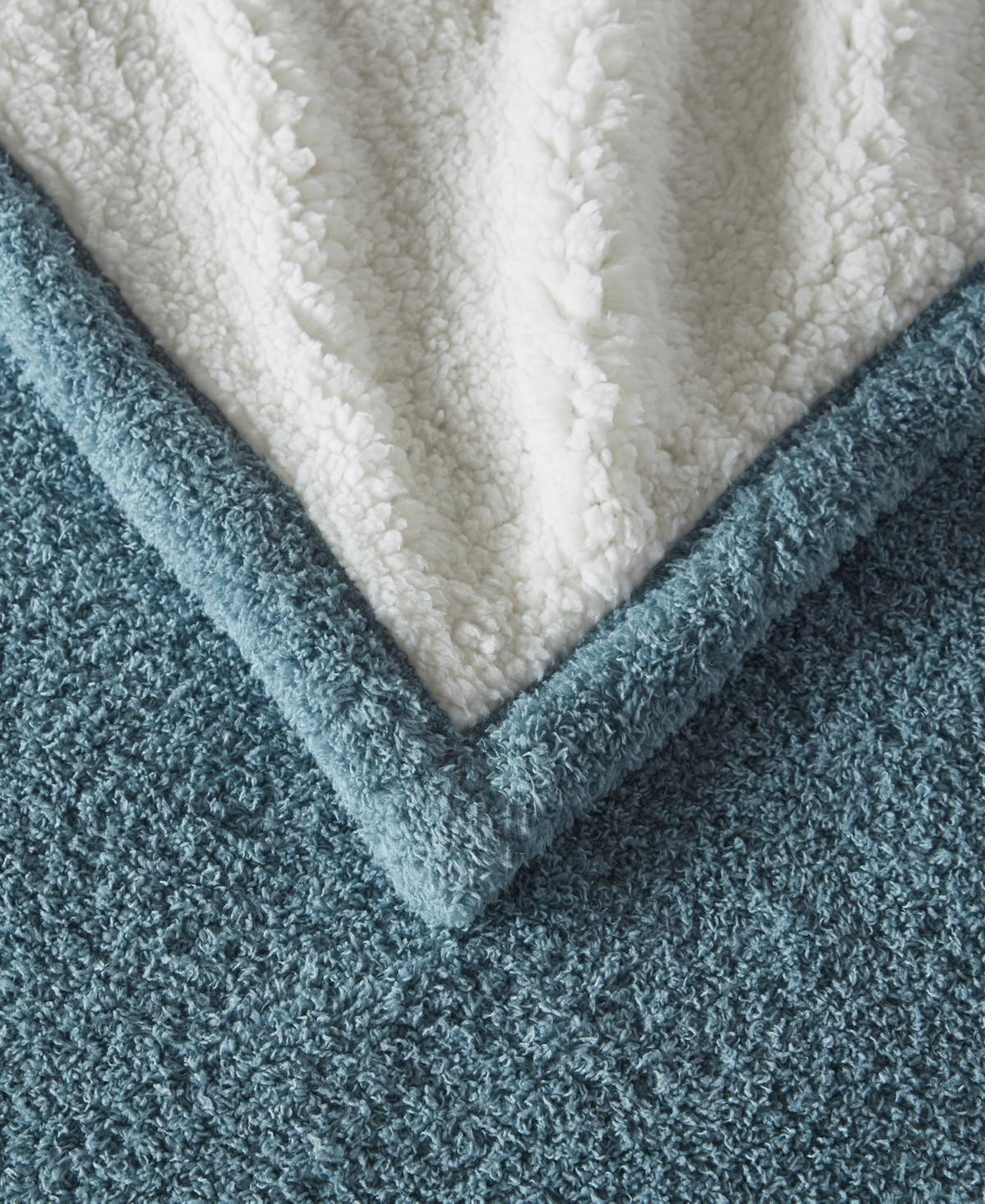 Sharper Image Amira Dream Soft Heated Throw, 50" X 60" In Blue