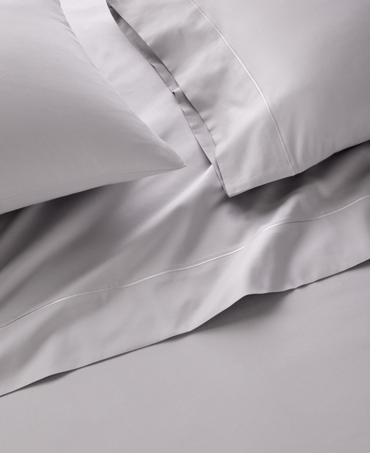 Charter Club Sleep Cool 400-thread Count Hygrocotton 4-pc. Sheet Set, Full, Exclusively At Macy's In Penguin Grey