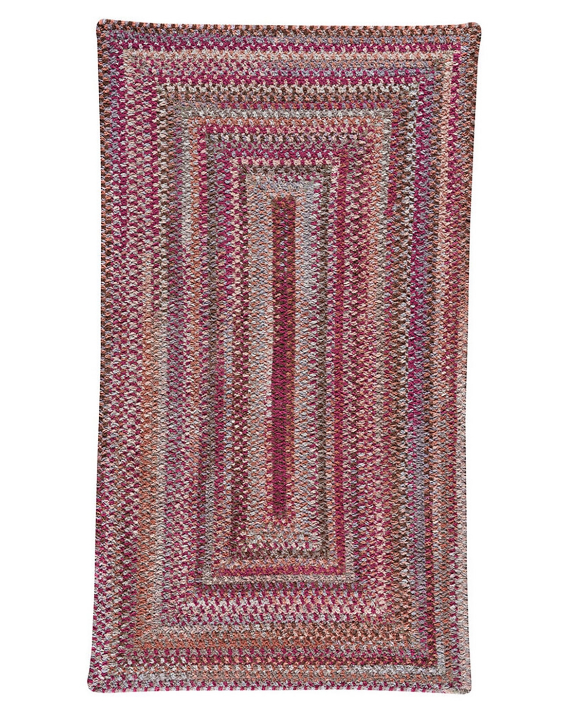 Capel Synergy 0225 2'x8' Runner Area Rug In Mauve
