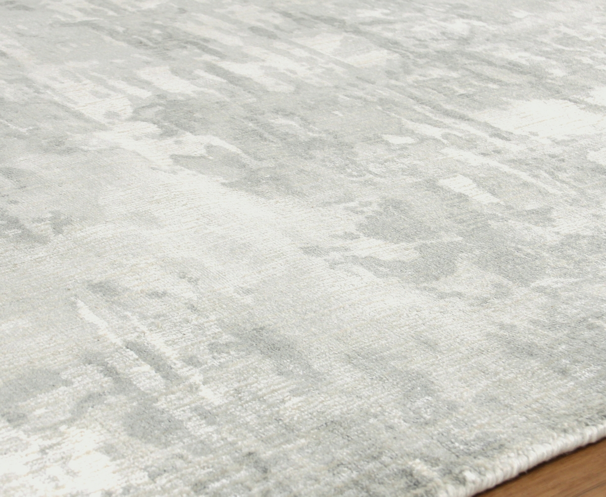 Exquisite Rugs Murano 4030 Area Rug, 6' X 9' In Silver