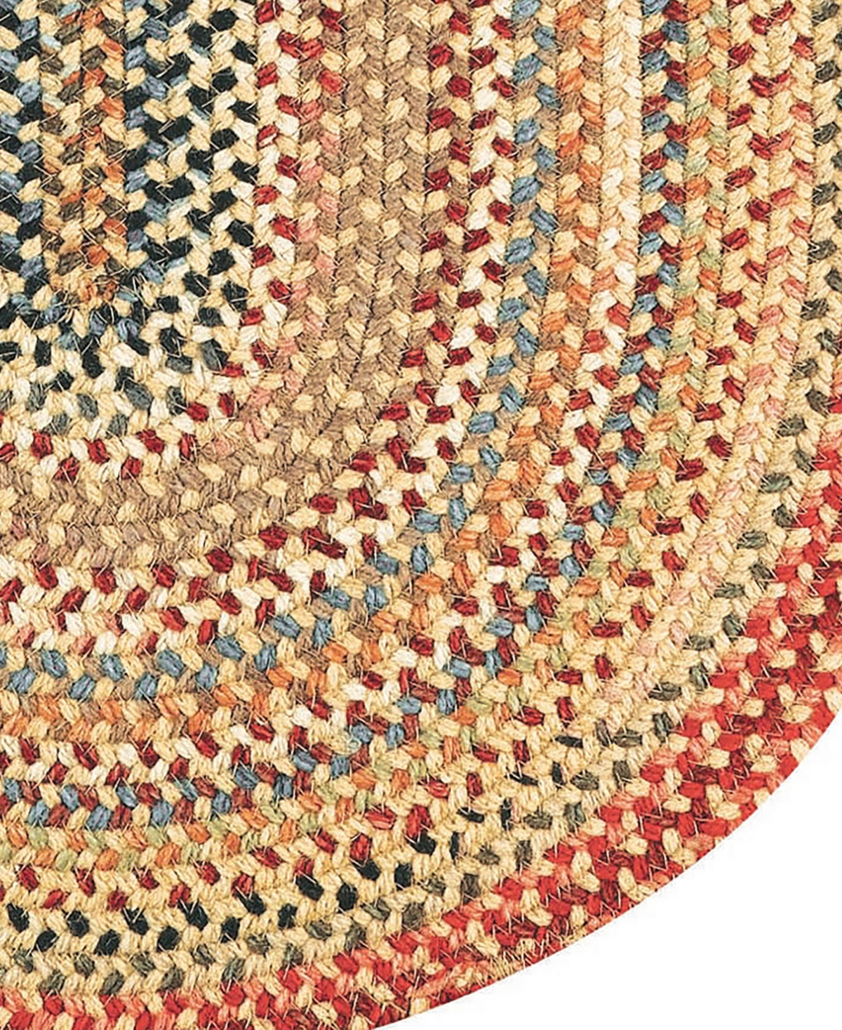 Capel Americana 0346 2'x8' Oval Area Rug