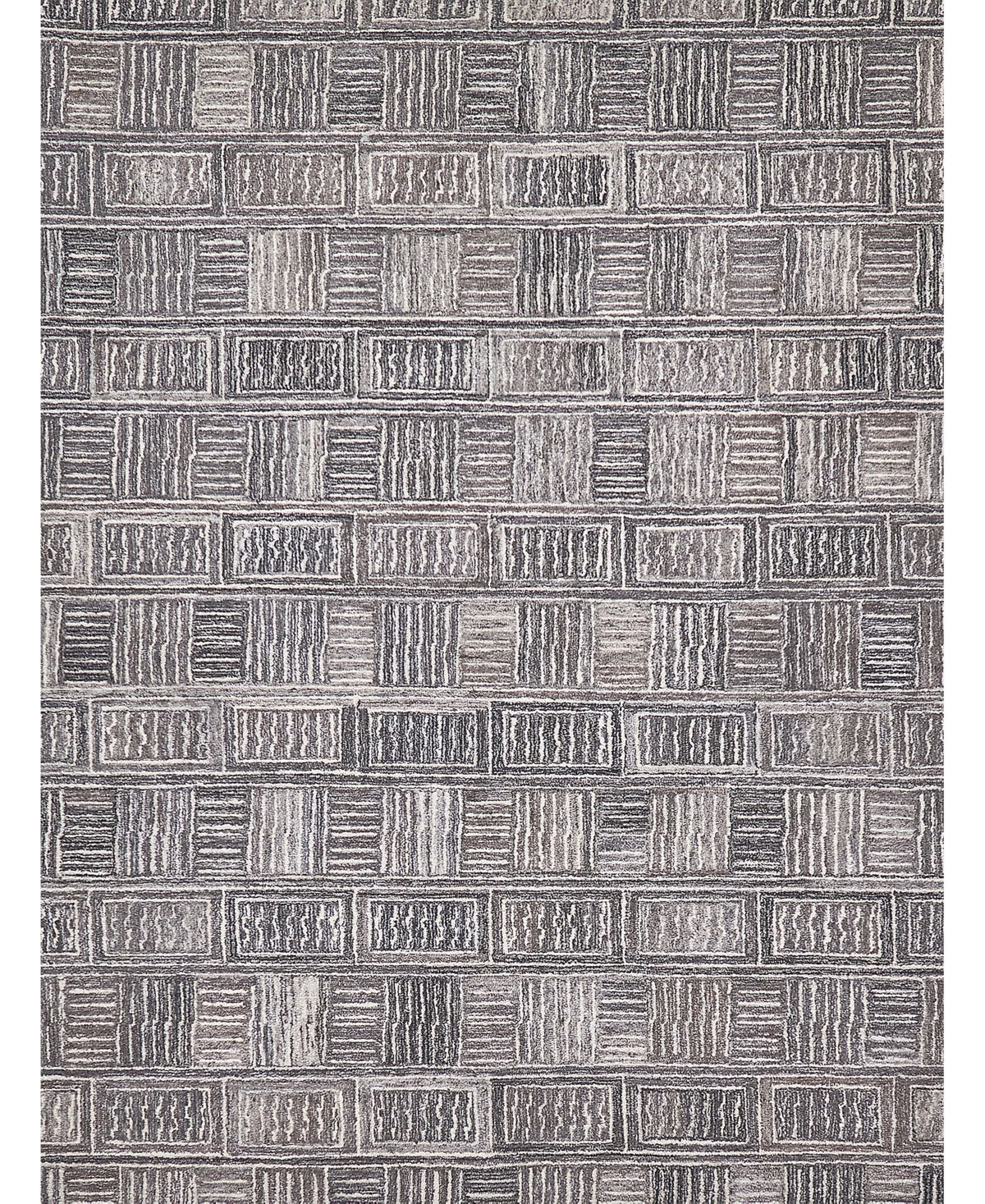 Exquisite Rugs Naturals 6777 Area Rug, 8' X 10' In Charcoal