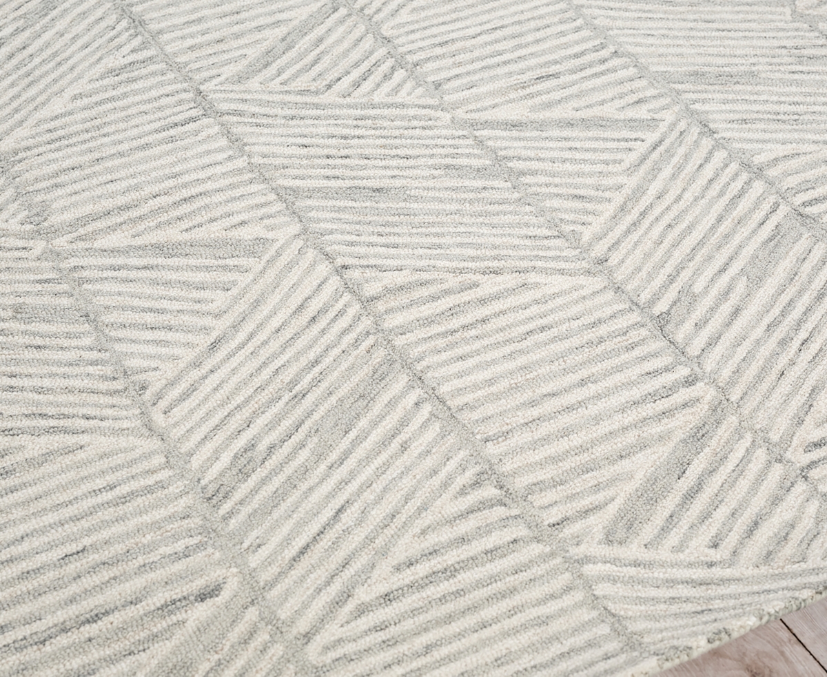 Exquisite Rugs Kascata 6786 Area Rug, 8' X 10' In Silver