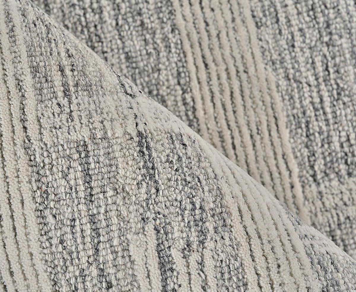 Exquisite Rugs Park City 6840 Area Rug, 5' X 8' In Gray,ivory