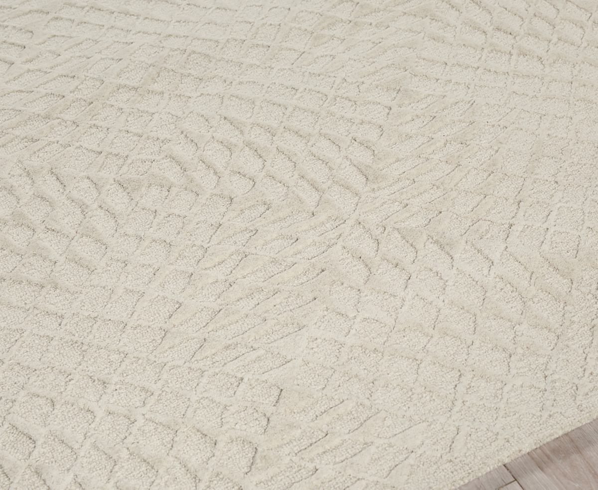 Exquisite Rugs Sandro 7149 4'x6' Area Rug In Ivory